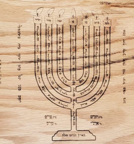 Lamenatzeach Menorah